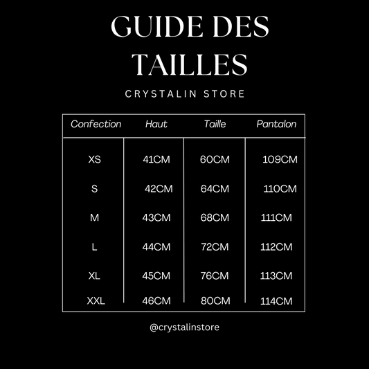 guide des tailles pour toutes les silhouettes
